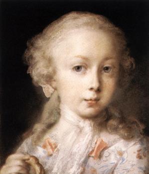 Rosalba Carriera : Young Lady of the Leblond Family